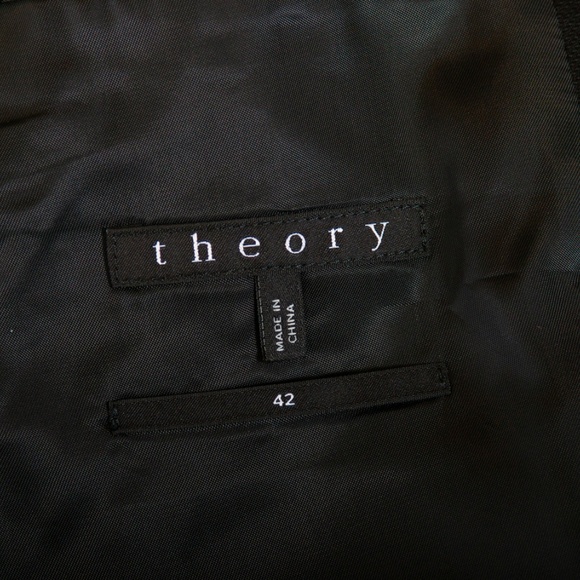 Theory NWT Black Slim Fit Bastian Blazer 42R - Picture 3 of 5
